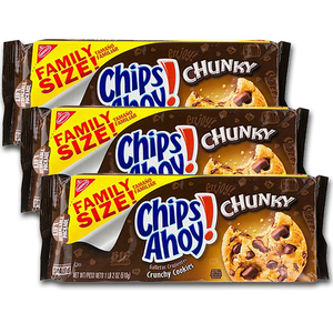 Chips Ahoy! Real Chocolate Chunk Cookies Chunky 3 Pack (510g per pack)