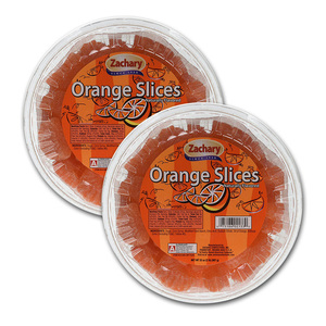 Zachary Naturally Flavored Orange Slices 2 Pack (60g per pack)