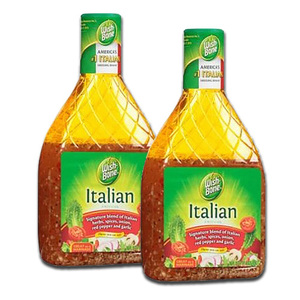 Wish-Bone Italian Dressing signature Blend of Herbs & Spices 2 Pack (1.06L per bottle)