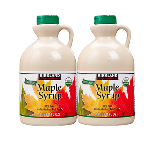 Kirkland Signature 100% Pure Maple Syrup 2 Pack (1L per pack)