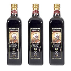 Kirkland Signature Balsamic Vinegar of Modena 3 Pack (1L per bottle)