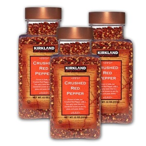 Kirkland Signature Crushed Red Pepper 3 Pack (283g per pack)