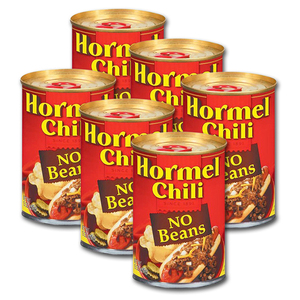 Hormel Chili No Beans 6 Pack (425g per pack)