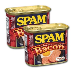 Hormel Spam Luncheon Meat with Real Hormel Bacon 2 Pack (340g per pack)