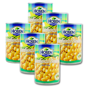 Hosen Quality Chick Peas 6 Pack (400g per pack)