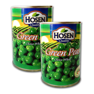 Hosen Quality Green Peas Choice Whole 2 Pack (397g per pack)