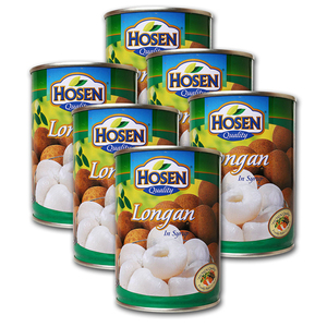 Hosen Quality Longan 6 Pack (565g per pack)