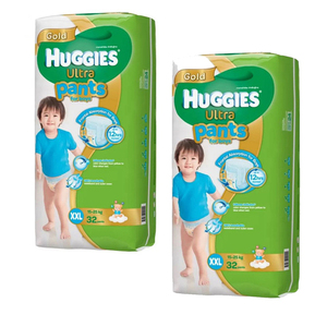 Huggies Ultra Boy Pants 2 Pack (32's XXLarge per pack)