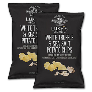 Urban Truffles Luke's Organic White Truffle & Sea Salt Potato Chips 2 Pack (340g per pack)