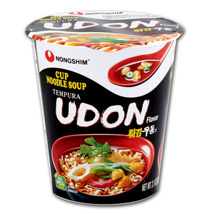 Nongshim Cup Noodle Soup Tempura Udon Flavor 62g
