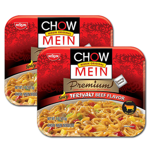 Nissin Original Chow Mein Premium Teriyaki Beef Flavor 2 Pack (113g per pack)