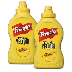 French's Gluten Free Classic Yellow Mustard 2 Pack (850g per pack)