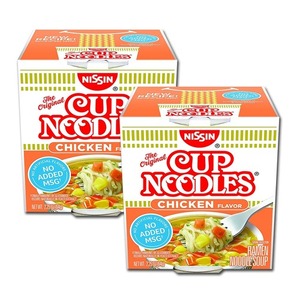 Nissin Cup Noodles Chicken Flavor 2 Pack (64g per cup)