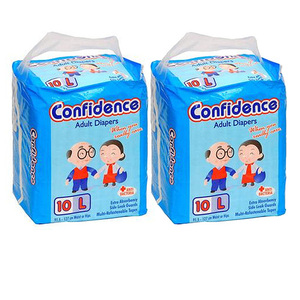 Confidence Adult Diapers 2 Pack (10's Large per pack)