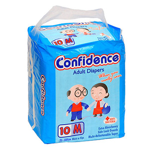 Confidence Adult Diapers 10's Medium