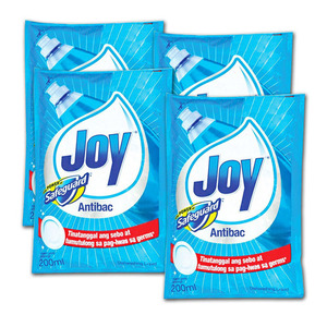 Joy Dishwashing Liquid Antibac 4's