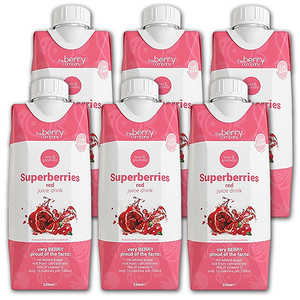 The Berry Company Superberries Red Juice Drink 6 Pack (330ml per pack)