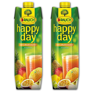 Rauch Happy Day 100% Multivitamin Juice 2 Pack (1L per pack)