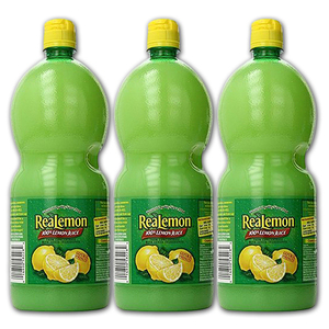 ReaLemon 100% Lemon Juice 3 Pack (1.4L per pack)