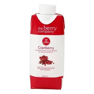 The Berry Company Cranberry Fruit Juice 330ml
