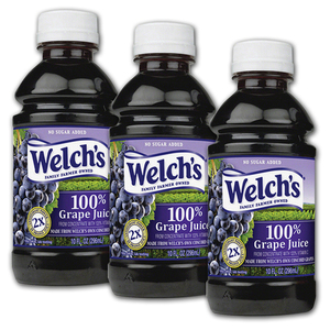 Welch's Grape Juice Cocktail 3 Pack (296ml per pack)