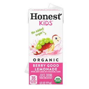 Honest Kids Berry Berry Good Lemonade Organic Juice Drink 177ml