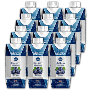 The Berry Company Blueberry Fruit Juice 12 Pack (330ml per pack)