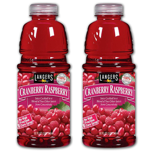 Langers Cranberry Raspberry Juice 2 Pack (946ml per pack)