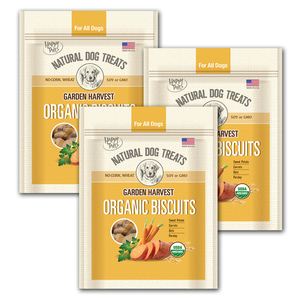 Garden Harvest Organic Dog Treats Biscuits 3 Pack (1.81kg per bag)