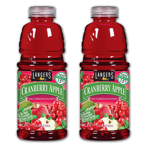 Langers Cranberry Apple Juice 2 Pack (946ml per pack)