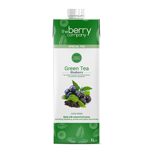 The Berry Company Green Tea Blueberry Juice Drink 1L