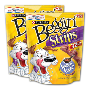 Beggin' Strips Bacon Flavor Dog Treats 2 Pack (907g per bag)
