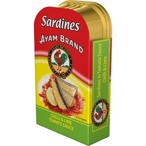 Ayam Brand Sardines in Chilli & Lime Tomato Sauce 120g