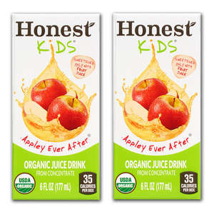 Honest Kids Appley Ever After Organic Juice Drink 2 Pack (177ml per pack)