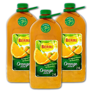Berri Orange Juice 3 Pack (2.4L per pack)