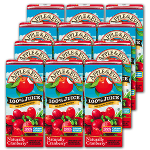 Apple & Eve Naturally Cranberry 100% Juice 12 Pack (200ml per pack)