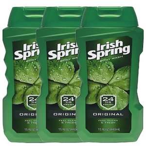 Irish Spring Body Wash Original 3 Pack (443.6ml per bottle)