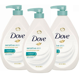 Dove Sensitive Skin Nourishing Body Wash 3 Pack (1L per bottle)