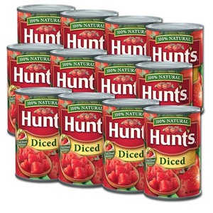 Hunt's Diced Tomatoes 12 Pack (411g per can)