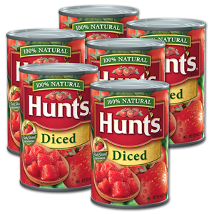Hunt's Diced Tomatoes 6 Pack (411g per can)