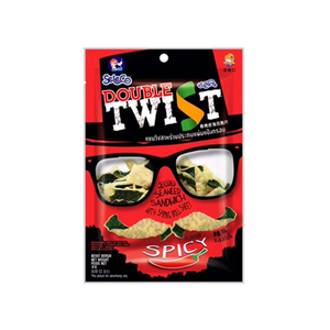 Seleco Double Twist Spicy Seasoned Seaweed 52g