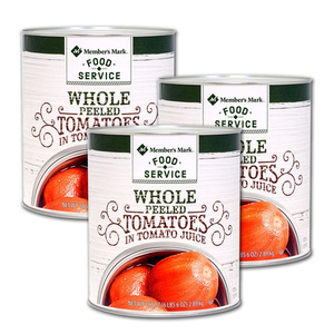 Member's Mark Whole Peeled Tomato 3 Pack (2.89kg per can)