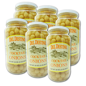 Del Destino Onion Cocktail 6 Pack (907g per bottle)
