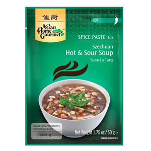 Asian Home Gourmet Spice Paste for Szechuan Hot & Sour Soup 50g