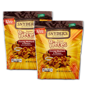 Snyder's of Hanover Pretzel Pieces Honey Mustard & Onion 2 Pack (907g per pack)