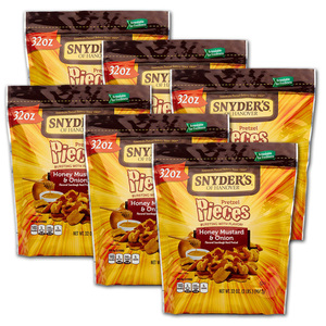 Snyder's of Hanover Pretzel Pieces Honey Mustard & Onion 6 Pack (907g per pack)
