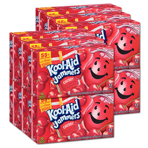 Kraft Foods Kool Aid Jammers Cherry 12 Pack (10's per box)
