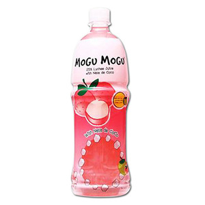 Mogu Mogu Lychee Juice with Nata De Coco 1L