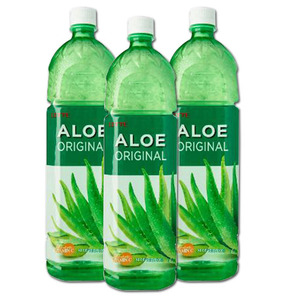 Lotte Aloe Original Drink 3 Pack (1.5L per bottle)