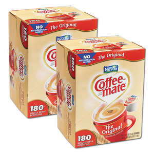 Nestle Coffeemate Original 2 Pack (180 Count per box)